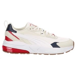 PUMA Vis2K Softfoam+ Men's Athletic Running Shoes Sneaker OFF-WHITE/Red